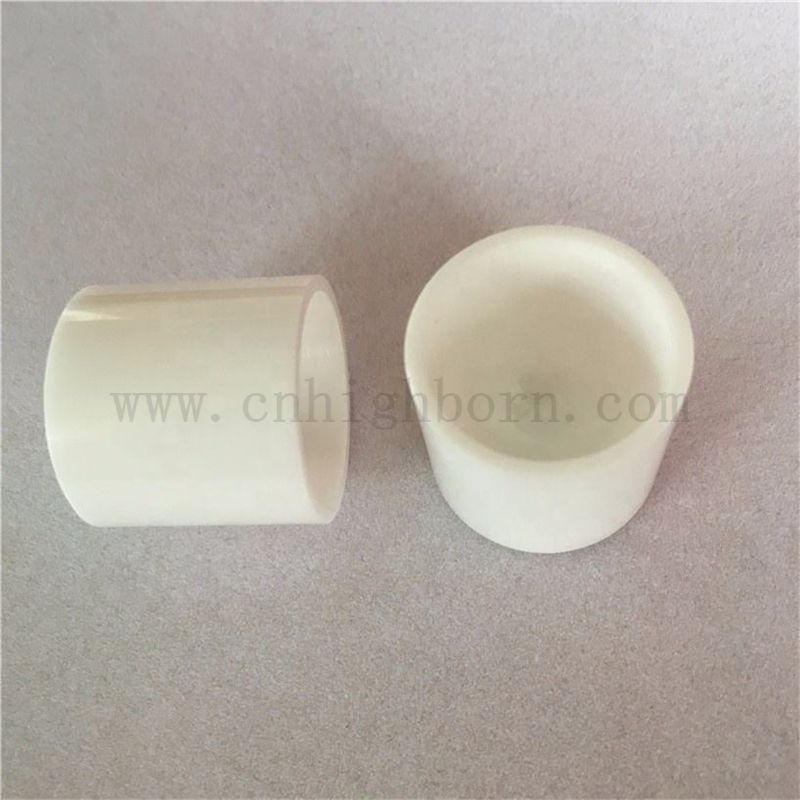 Hest устойчивый к цирконии, тиран, для таяния тепловой стабильности Zro2 Ceramic Crucible