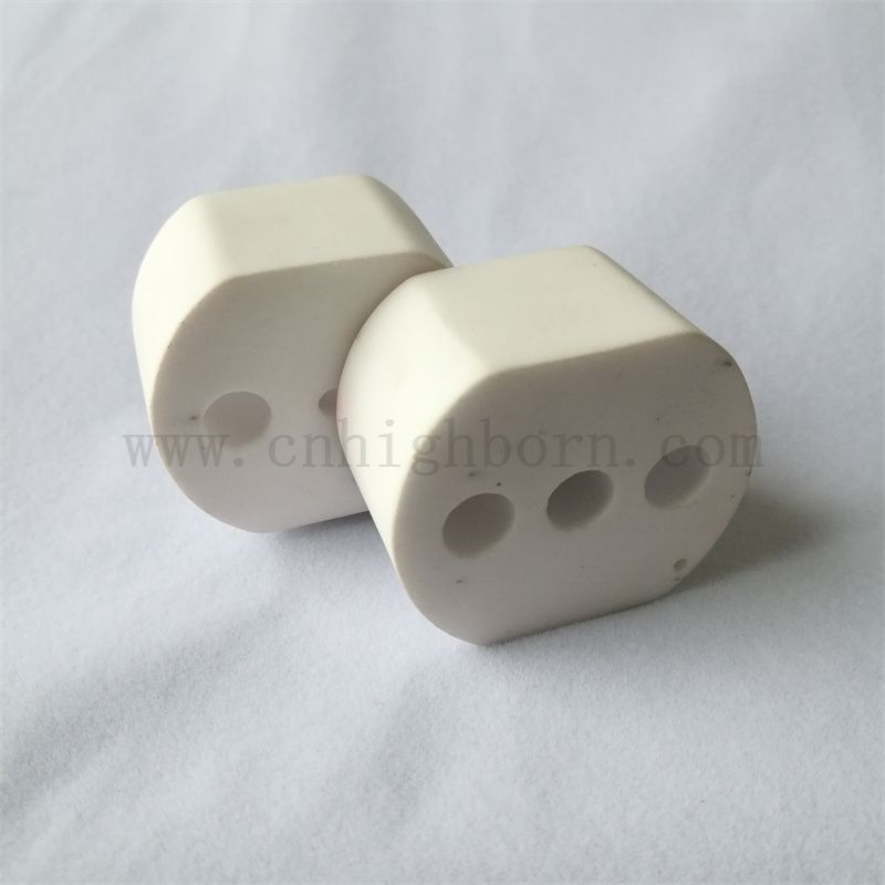 Custom 95 Alumina Electrical Precated Ceramic Heater Insulator