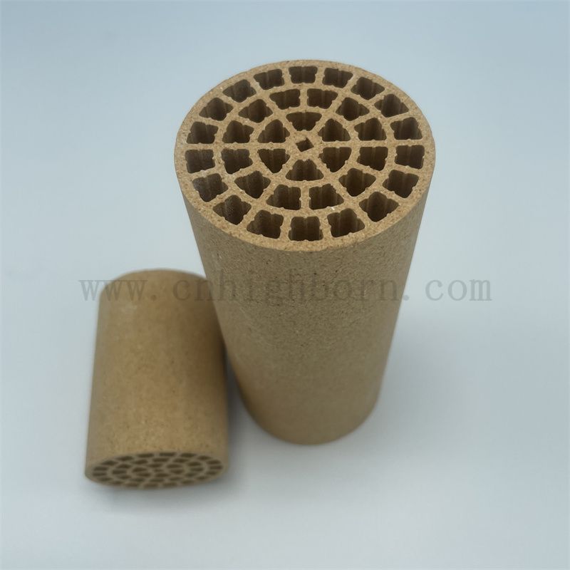 Электрическая отопительная отрасль горячий воздух нагрев ядра Оборотный керамический держатель Cordierite Cordierite