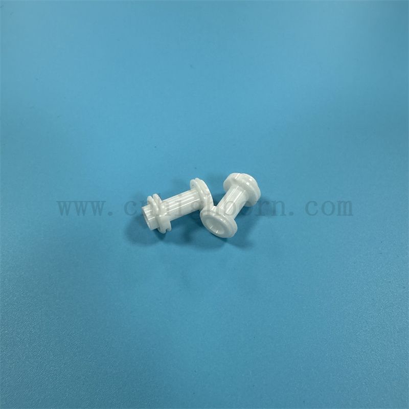 Стабилизированная иттрия циркония нерегулярная часть изолятор Полировка поверхности Zro2 Керамический винт