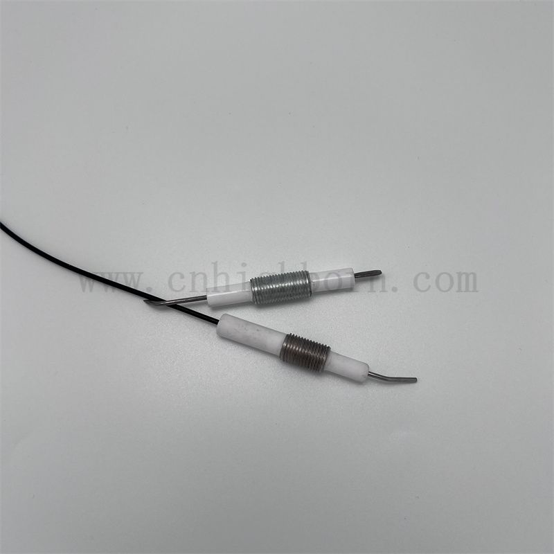 95% Al2O3 Армический керамический котел зажигающий электрод пьезоэлектрический керамический уровень жидкости воспламенитель