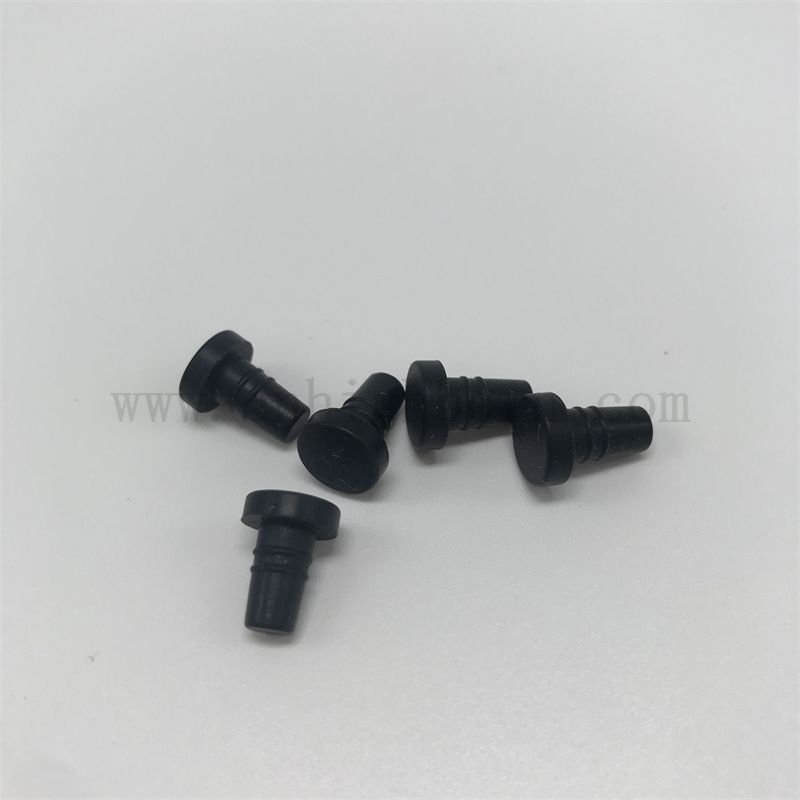 Конический маленький твердый круглый силиконовый резиновый стопор