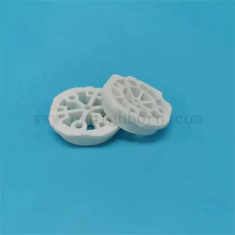 Рефрактерная керамическая круглая керамическая тарелка с отверстиями для печь печь