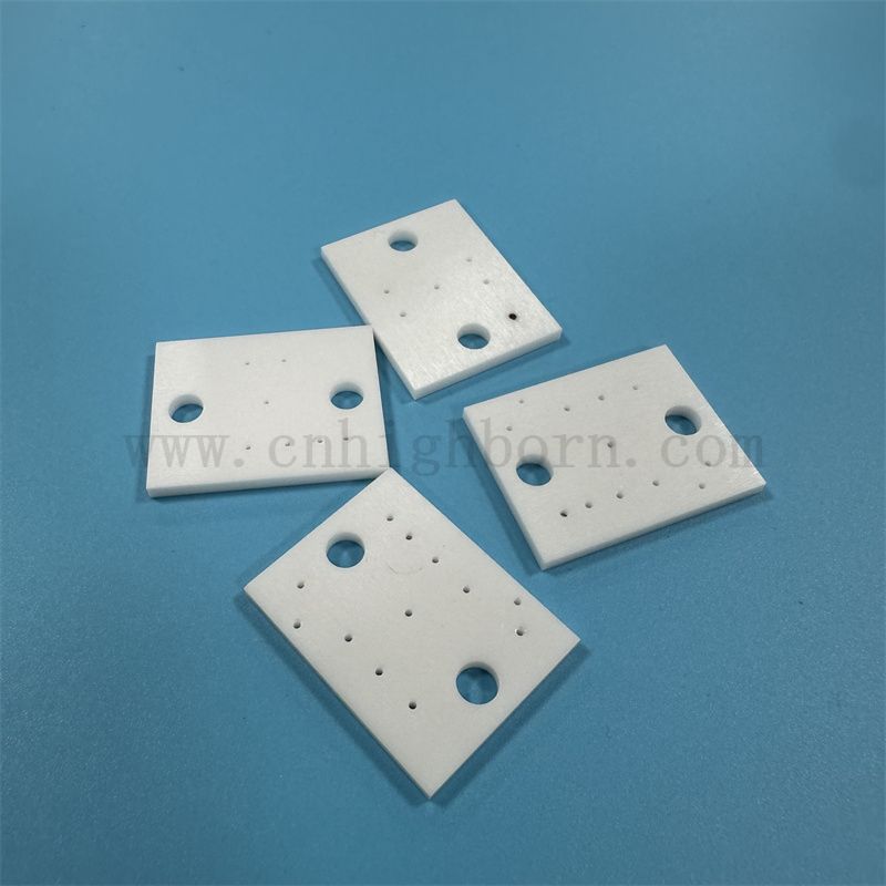 Изолятор циркония нерегулярная доска высокая твердость Полиция керамическая пластина Zro2 Zro2