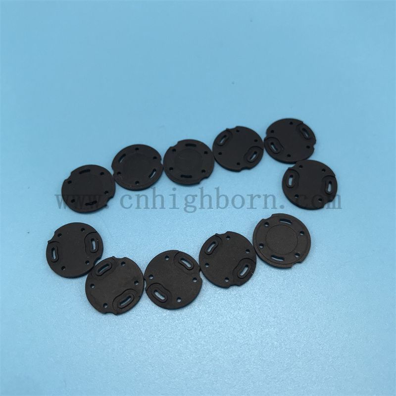 Черная силиконовая резиновая прокладка