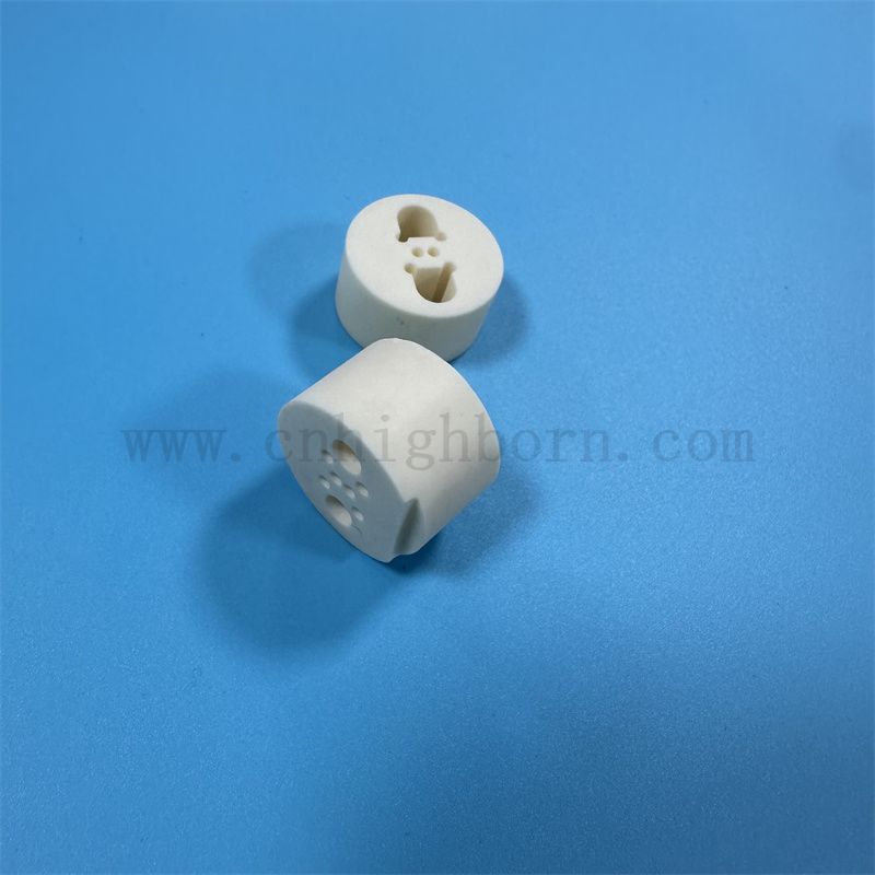 Индивидуальная керамическая часть глинозема 95% 99% Al2O3 Изоляционная запасная труба Al2O3