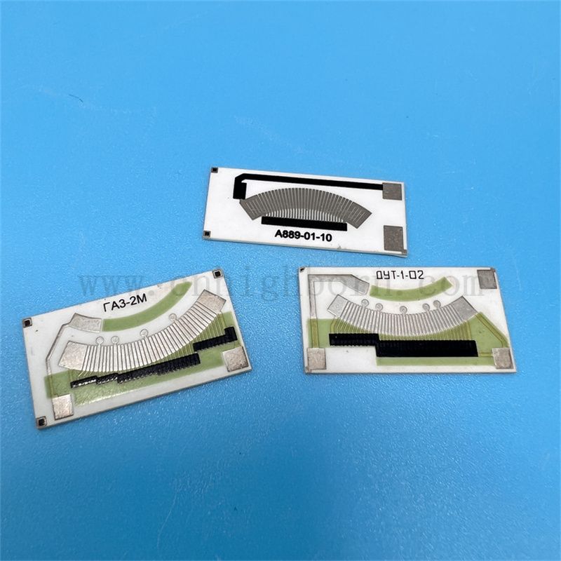 Индивидуальная керамическая плата толстая пленочная резисторная подложка