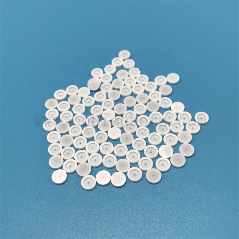 Изолятор белый цирконий нерегулярная часть yttrium outtrized Zro2 Керамический туман