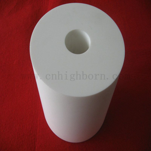 Белая труба Macor низкой плотности, поддающаяся механической обработке, стеклянная керамическая трубка