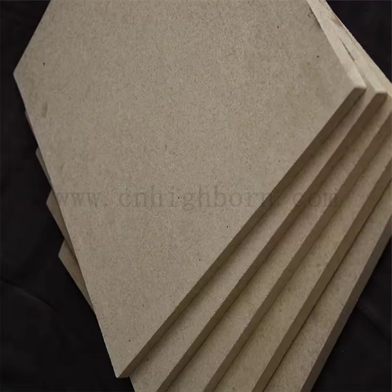 Низкая теплопроводность Cordierite Mullite Ceramic Plate Long Life Отфразированный керамический лист