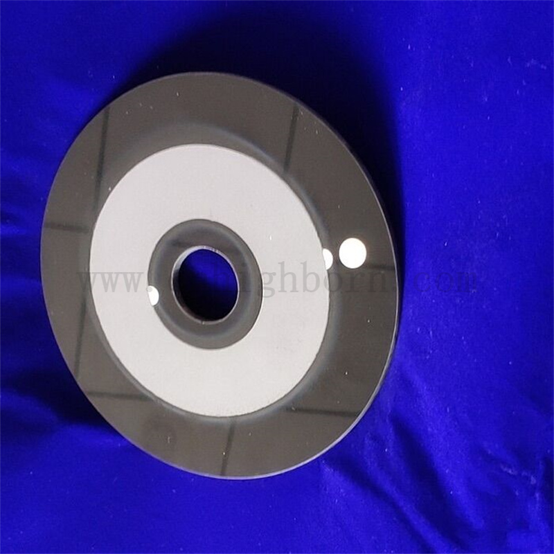 Теплостойкость черная круглая керамика 