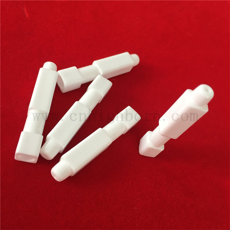 Глазированная глиноземная газовая плита индивидуальная керамическая электродная трубка Al2O3