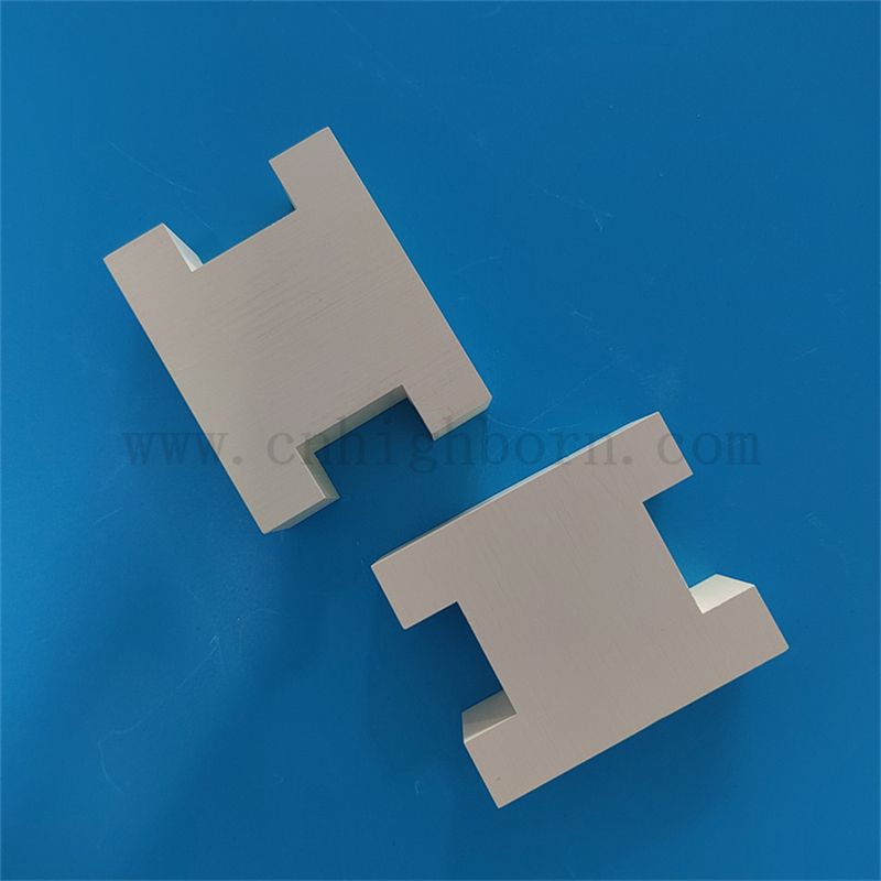 Индивидуальные горячие прессованные гексагональные нитридные керамические конструкционные детали BN Ceramic Shell для вакуумной печи