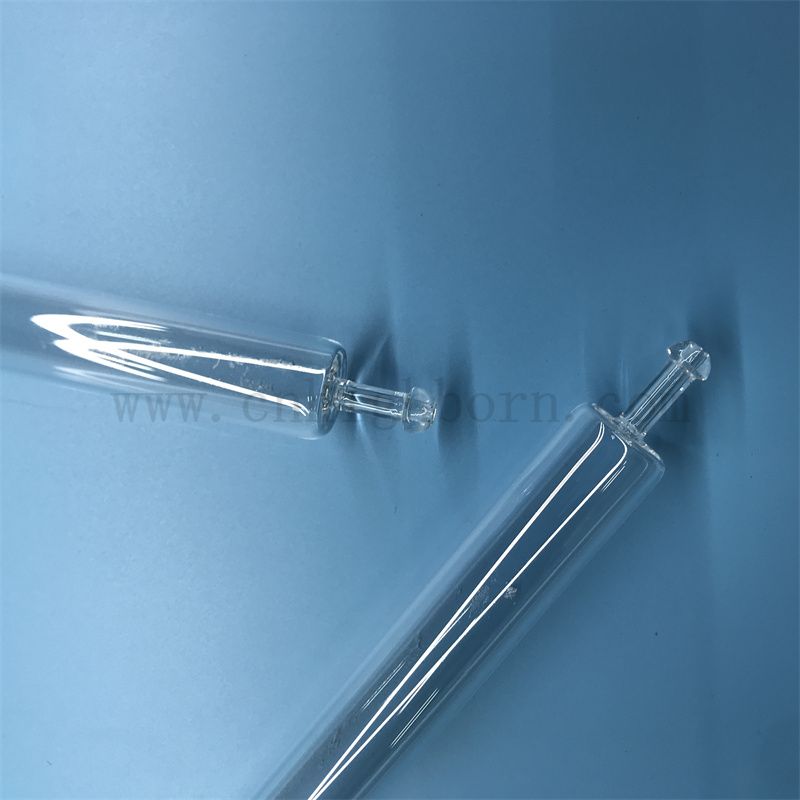 Теплостойкость индивидуальная прозрачная плавленая кремничная стеклянная трубка