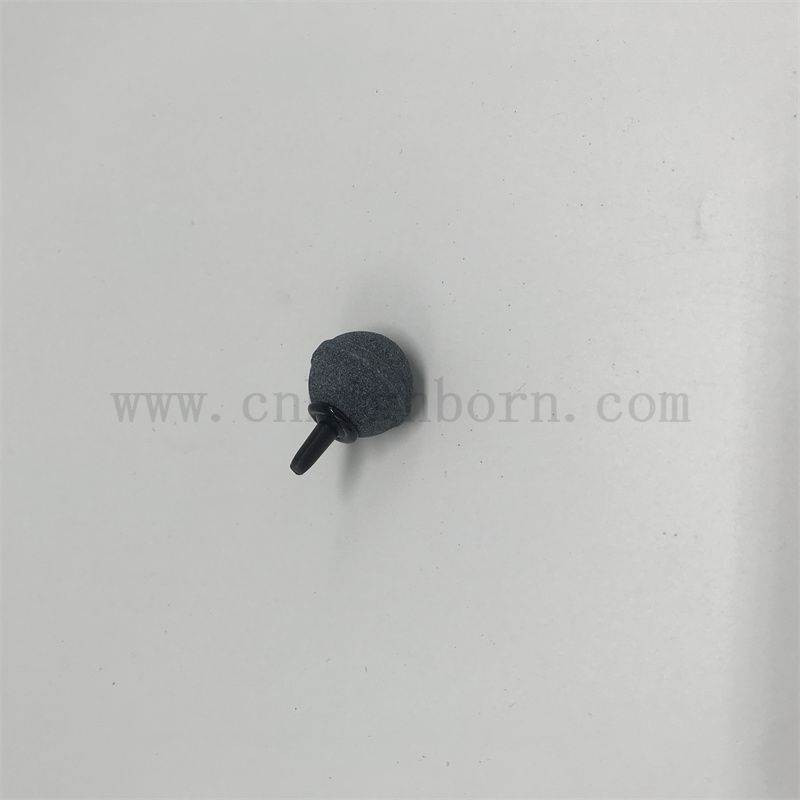 Круглая рыбака аквариума дополненного кислорода пузырьковое каменное песчаное насос насос головки 