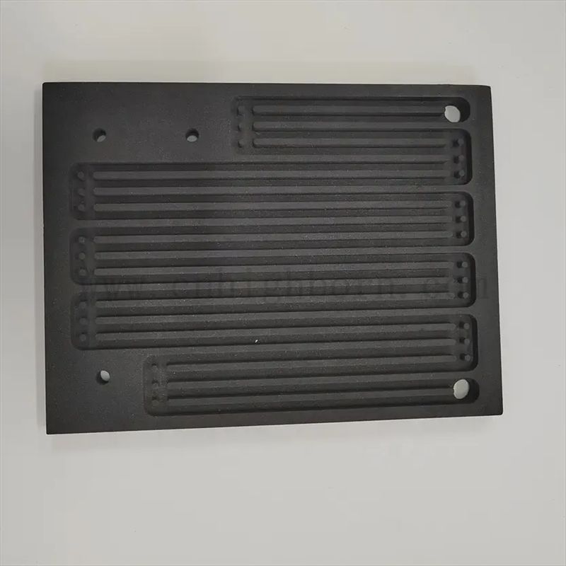 Индивидуальная RBSIC/SISIC SPEEPED SICLICEN CERBIDE CERAMIC BIPOLAR PLATE SIC SIC SIC