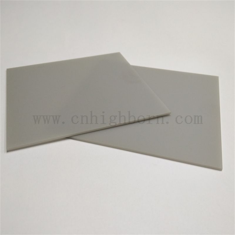 Индивидуальная термостойкая керамическая лист Aln Высокая теплопроводящая алюминиевая нитридная пластина