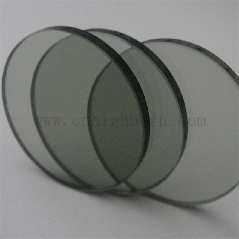 Нейтральная серая круглая толстая оптическая камера ZAB и стеклянная пластина фильтра