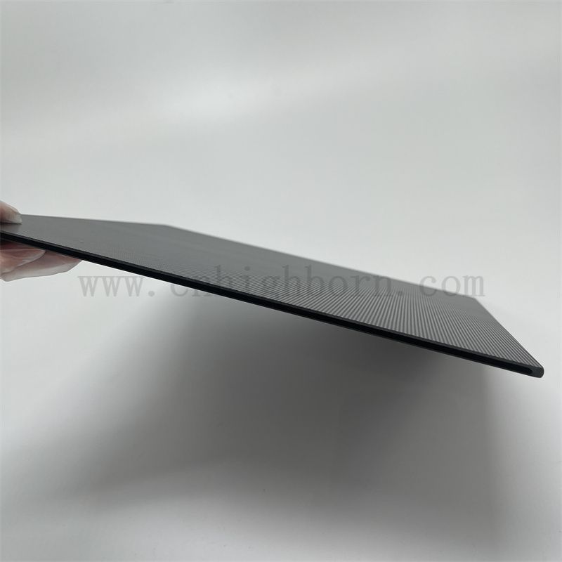 Высокотемпературная квадратная черная микрокристаллическая нагревательная керамическая стеклянная пластина