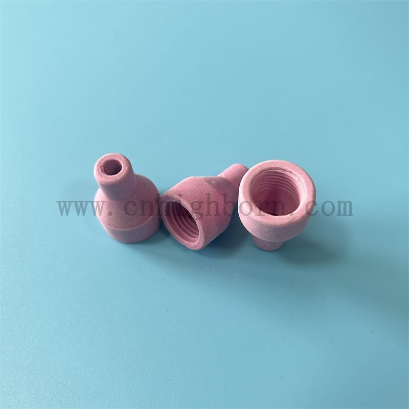 Керамический защитный рукав из глинозема Керамическая насадка для пескоструйной обработки для пистолета для аргонодуговой сварки 