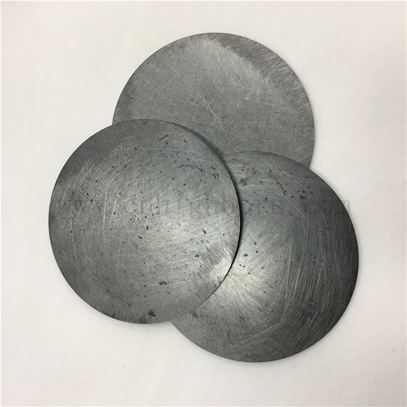 Высокая твердость черная цирконная керамическая диск Zro2 Керамический лист