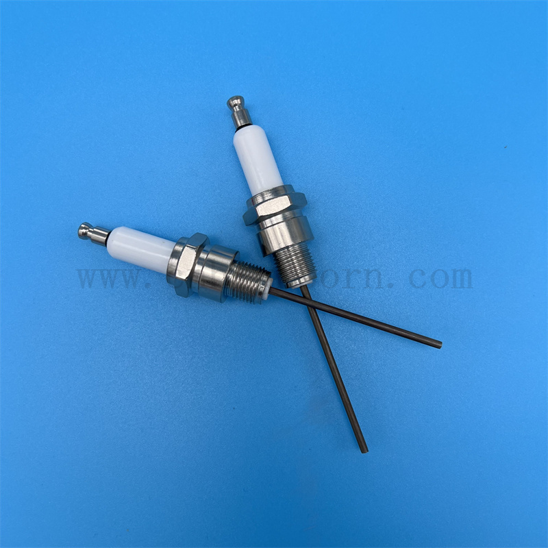 Глазированное 95 глиноземная зажигания индивидуальной зажигания Al2O3 Electrode Electry3