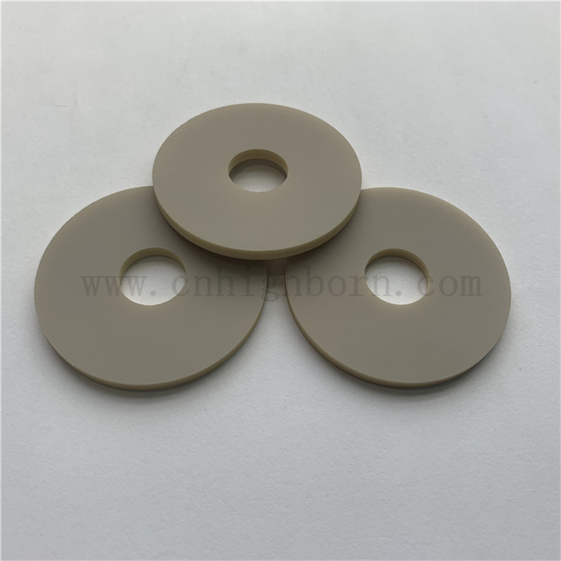 Хорошая электрическая изоляционная алюминиевая нитрид -керамическое кольцо