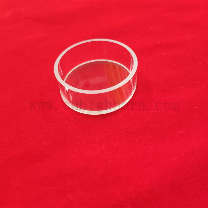 Чистые кварцевые ячейки для измерений отражения 12 мл цилиндрических стеклянных клеток круглый спектрофотометр Кварцевая кювета