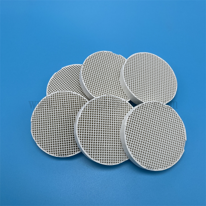 Mullite Cordierite Ceramic Dental Comecomb Ceramic Plate