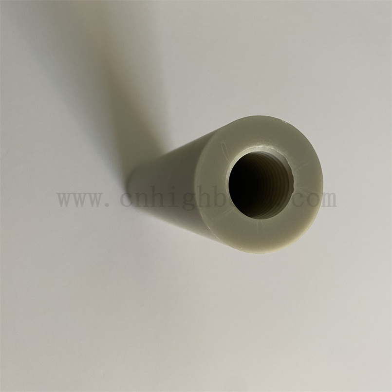 Обработанная внутренняя винтовая алюминиевая алюминиевая алюминиевая втулка.