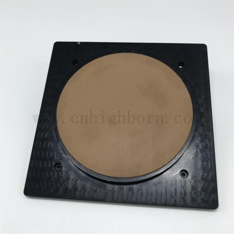 Настраиваемый керамический диск равномерно распределенной апертуру круглого пористого вакуумного патрона Al2O3 