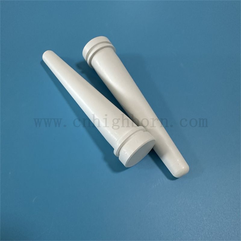 Шестиугольные горячие прессованные 99,7% нитридные керамические трубы бора BN Изоляционные трубки