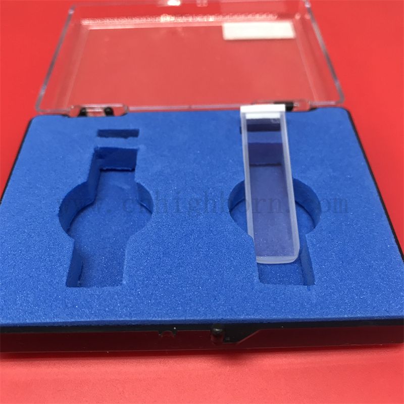 Лабораторная ультрафиолетовая ультрафиолетовая длина варцевой кюветы 0,35 мл оптической стеклянной клетки