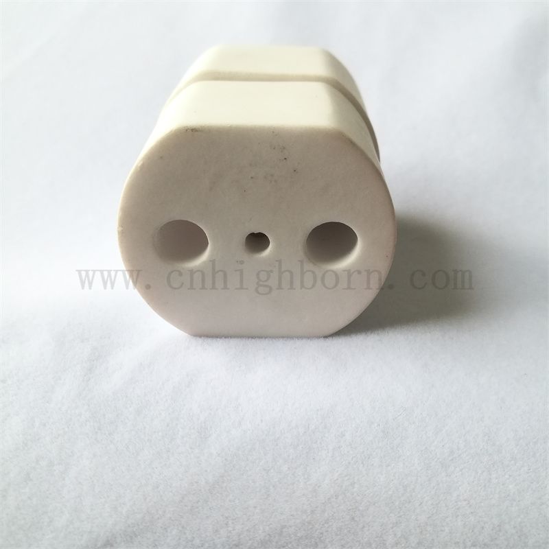 Custom 95 Alumina Electrical Precated Ceramic Heater Insulator