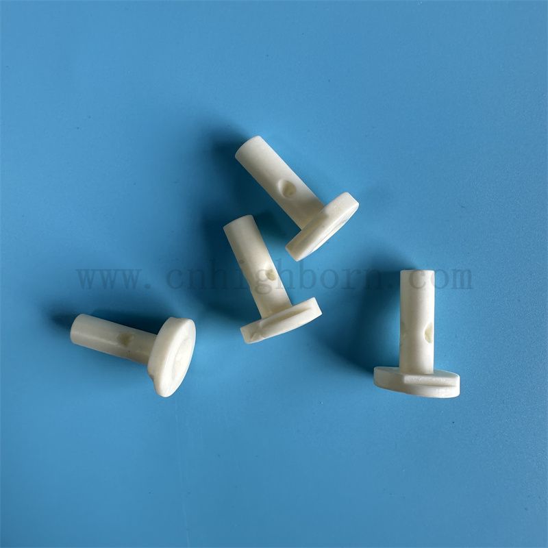 Электрическая изоляционная точность 99,85% текстильный керамический штифт алюминия Al2O3