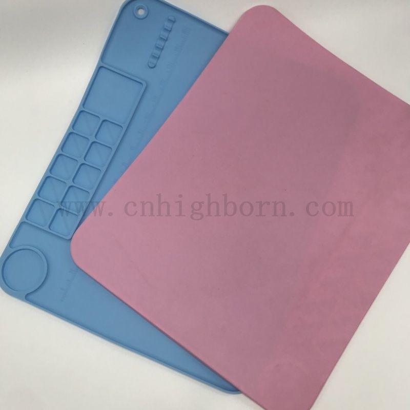 Детские DIY граффити -падки портативный силиконовый резиновый лист 