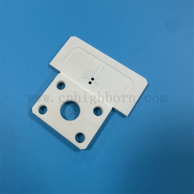 Высокая температура 95% 99% Al2O3 Керамическая деталь глиноземной керамический лист