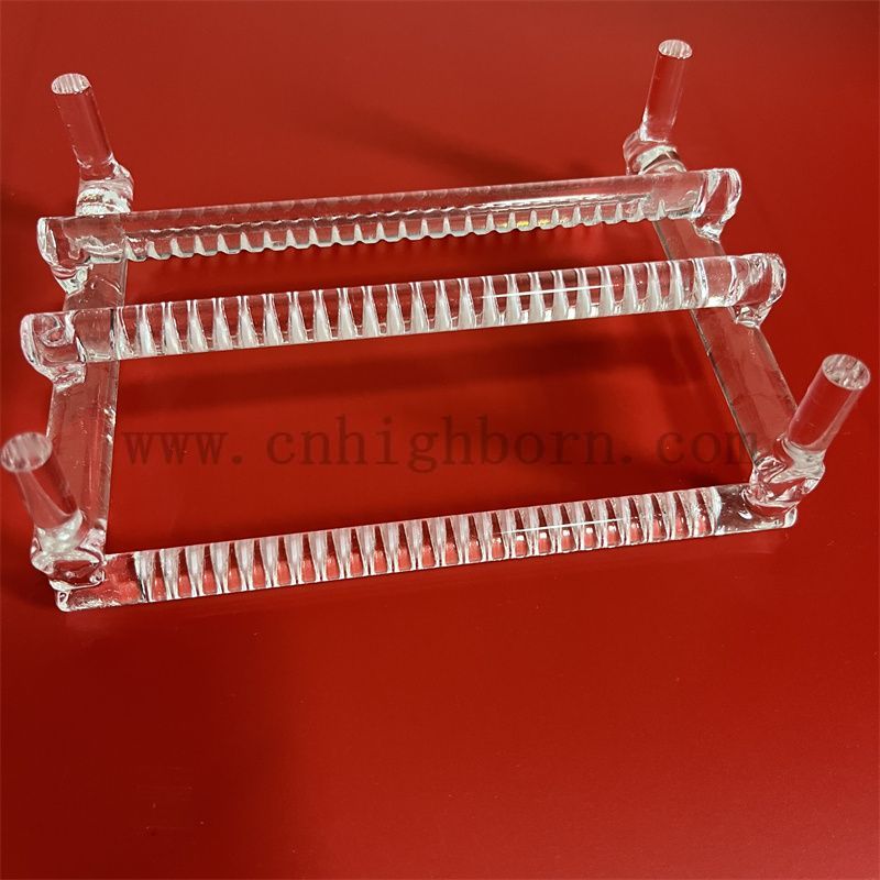 прозрачный кремничный стеклянный лодка