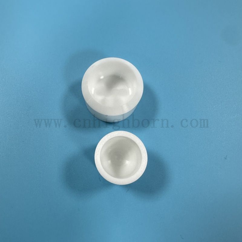 3 моль иттрия стабилизировал Zro2 Ceramic Malling Crucible Циркониевый горшок с хорошей полированной поверхностью