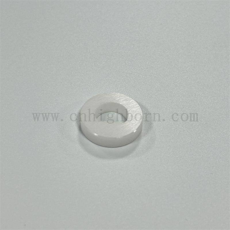 Поверхностное зеркало Полировка циркония кольцо изолятор белая керамическая пластина Zro2