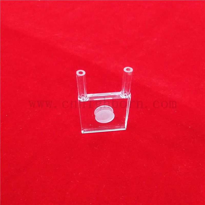  Лабораторные исследовательские инструменты химический анализатор реакция Кварцевая кювета для видимого спектрофотометра