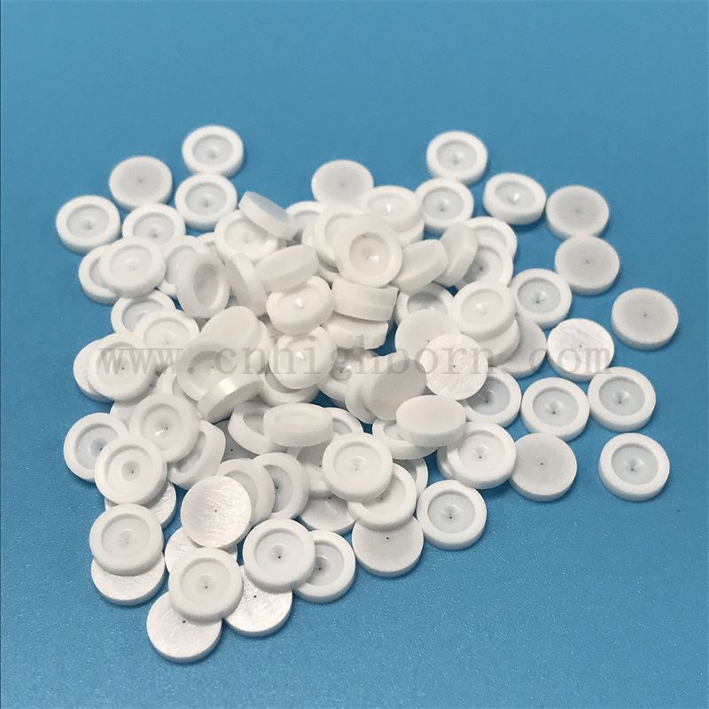 Изолятор белый цирконий нерегулярная часть yttrium outtrized Zro2 Керамический туман