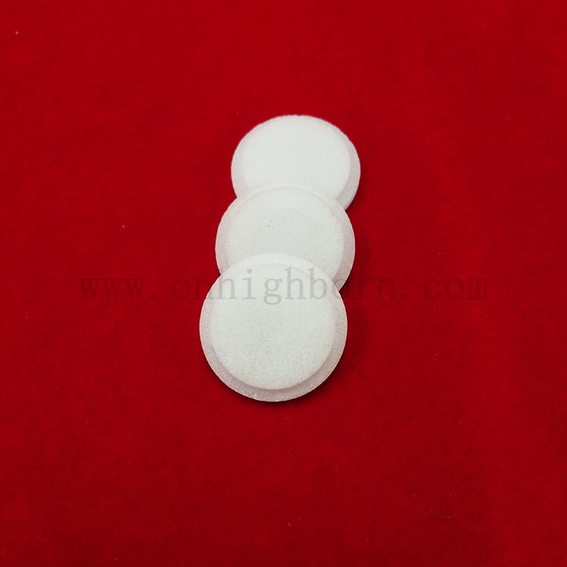 Полированный молочный белый кварцевый слитый стеклянный стеклянный стеклянный стеклянный