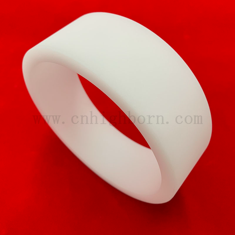 Млечный белый круглый слитый кремный вакуумный фланце