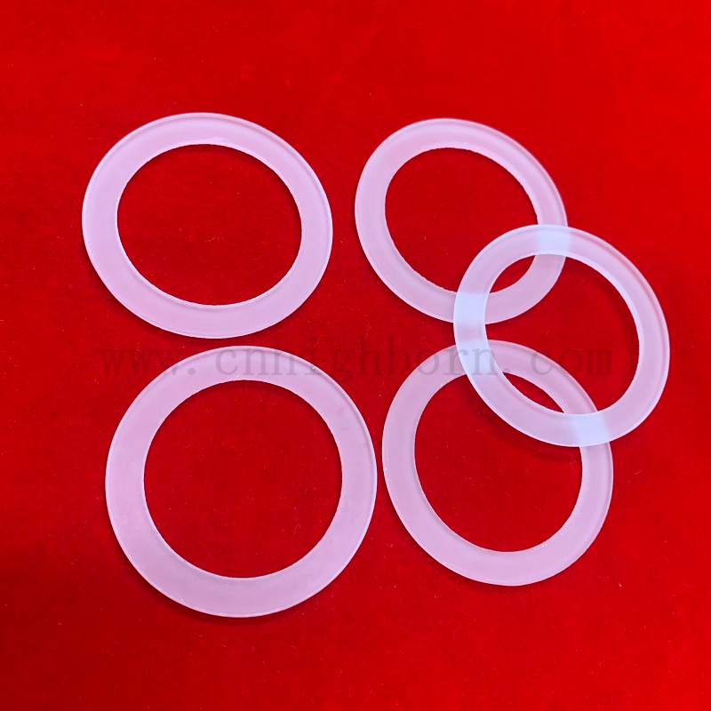 Индивидуальный теплостойкий стеклянный стеклянный фланце