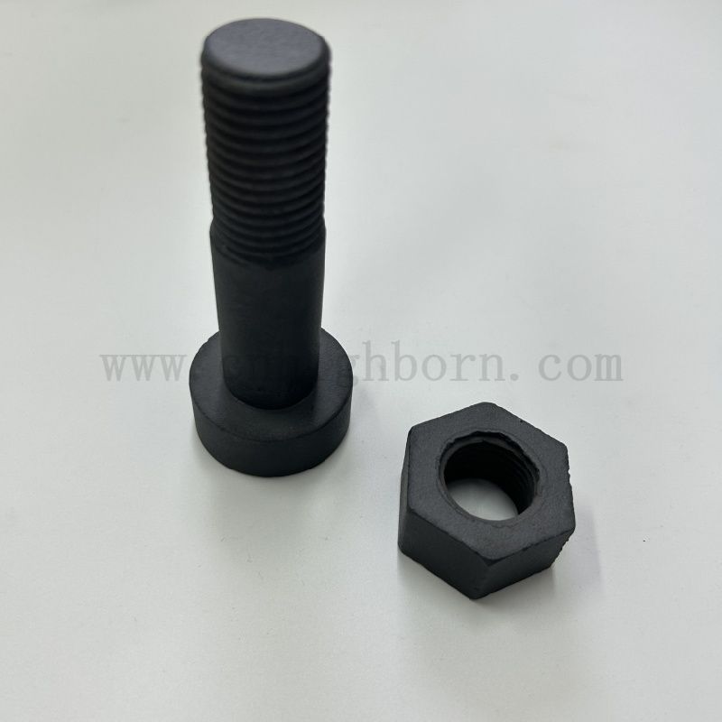  Индивидуальные коррозионные керамические керамические винт и гайки с силиконом и гайки SIC 