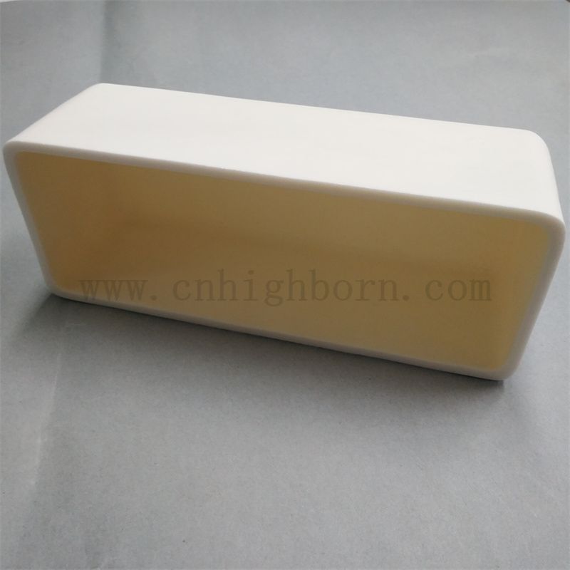 Высокая температура, устойчивая к Al2O3 керамическое сгорание, лодка глинория фарфоровое плавление