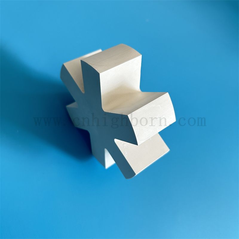 Гексагональные нитридные керамические части 99% чистота HBN BN Керамический структурный блок