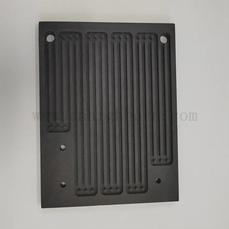 Индивидуальная RBSIC/SISIC SPEEPED SICLICEN CERBIDE CERAMIC BIPOLAR PLATE SIC SIC SIC