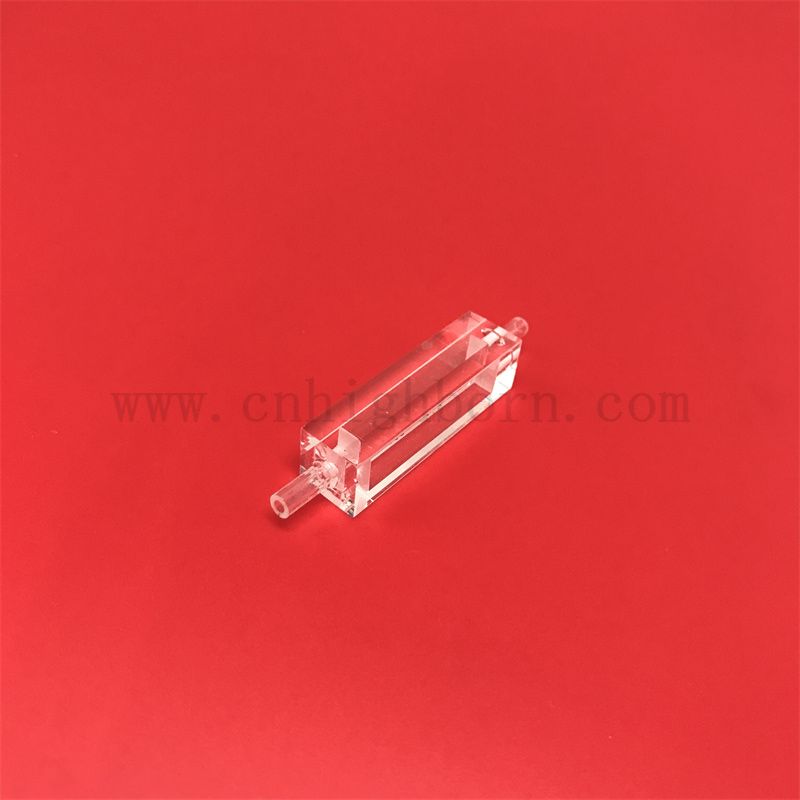  Лабораторные стеклянные полупроводниковые чистые кварцевые стеклянные кювета